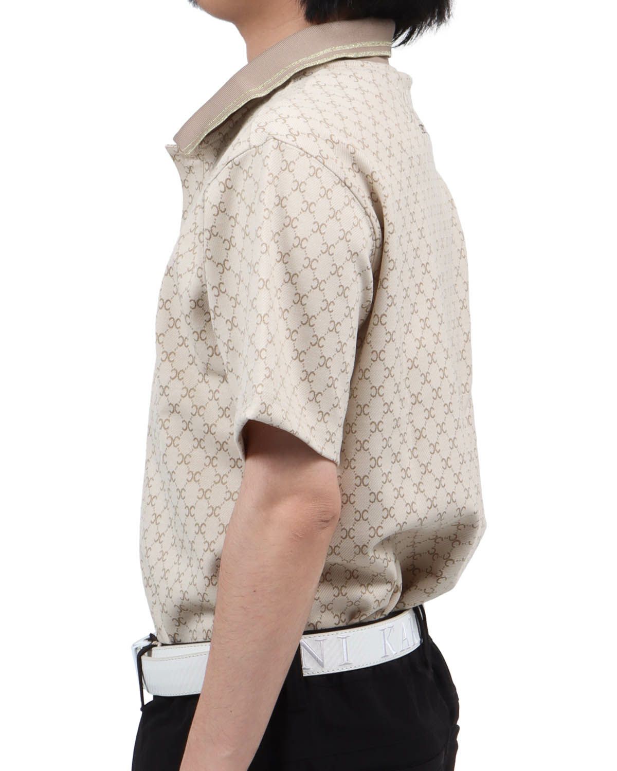 オフホワイト：173cm60kg(Lサイズ着用)