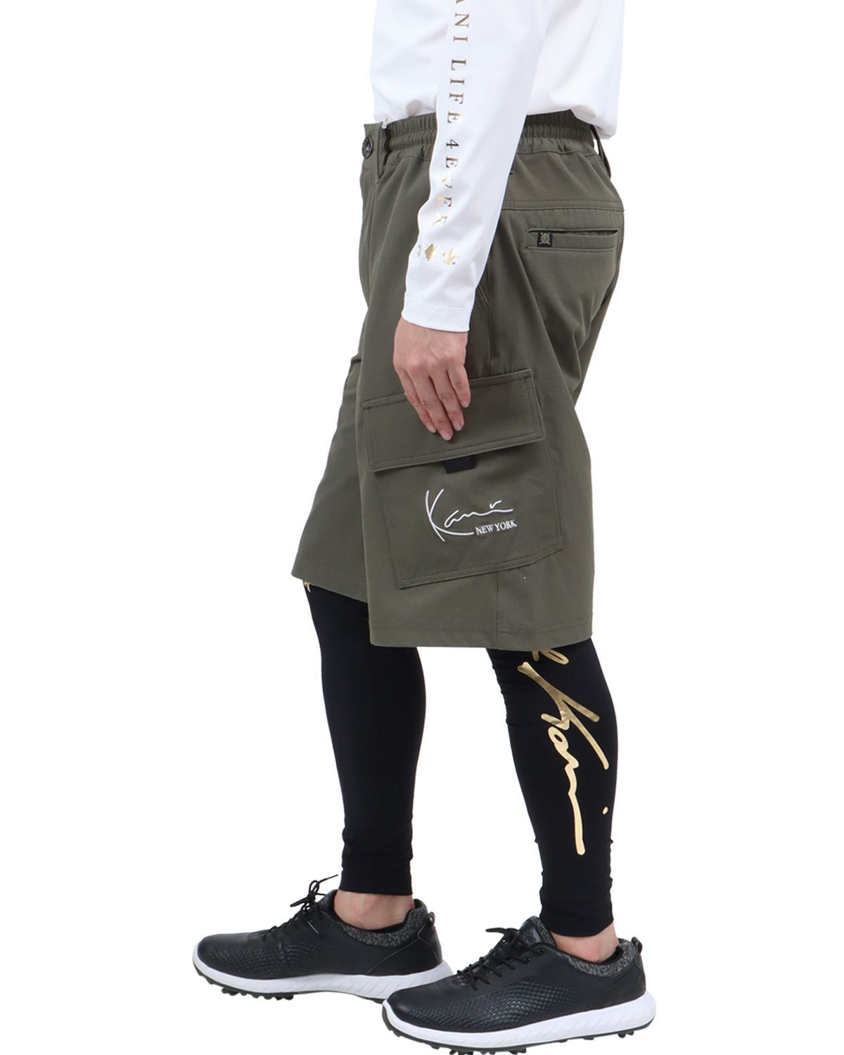 ゴールド：173cm60kg(Lサイズ着用