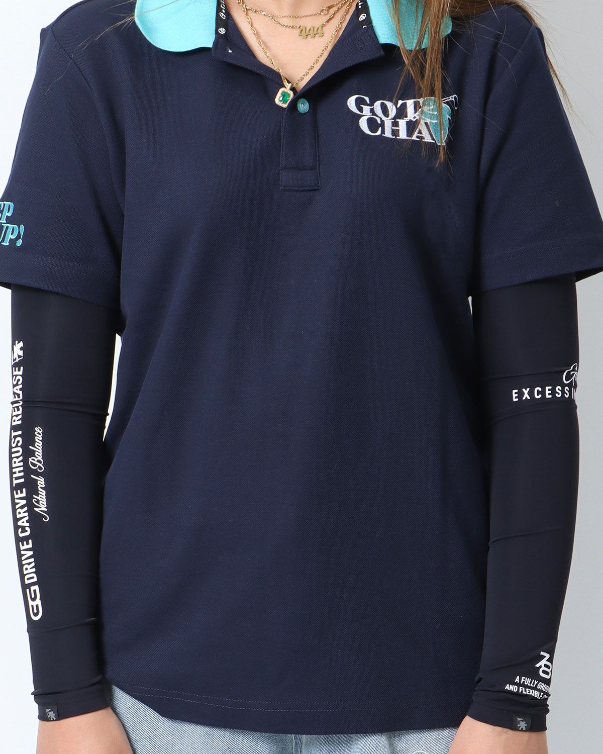 ブラック:167cm(Sサイズ着用)