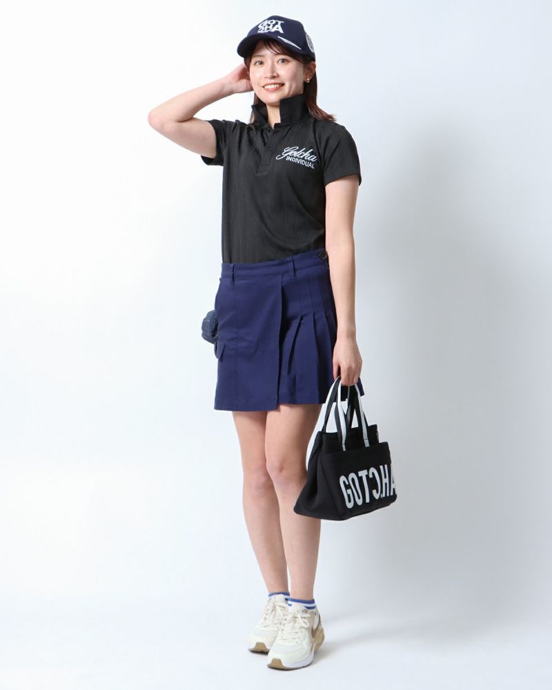 ネイビー：161cm(Mサイズ着用)