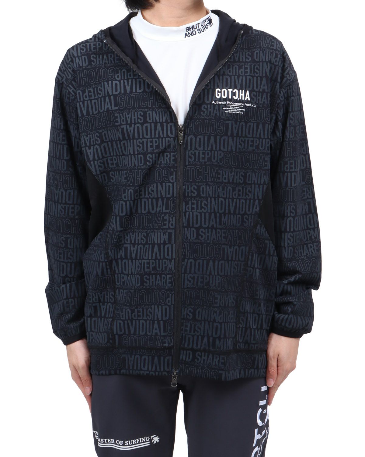 ブラック：173cm60kg(Lサイズ着用