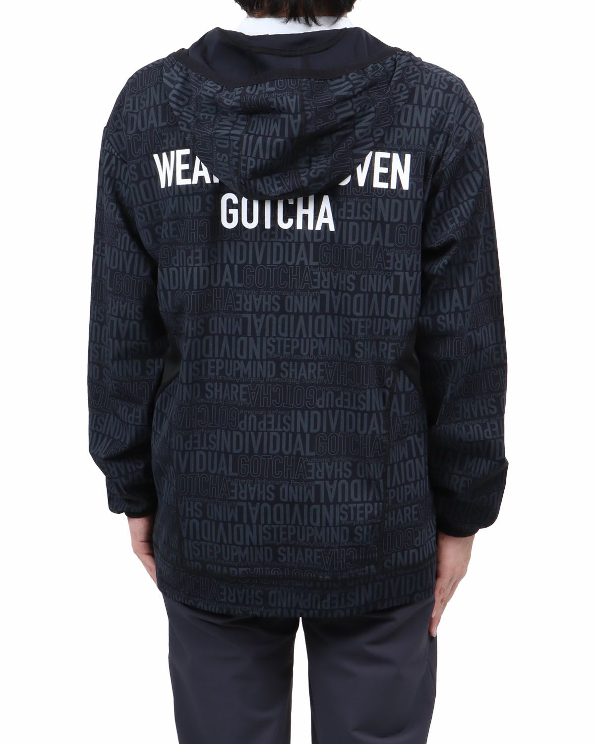 ブラック：173cm60kg(Lサイズ着用