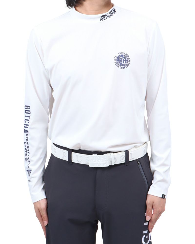 ホワイト：173cm60kg(Lサイズ着用