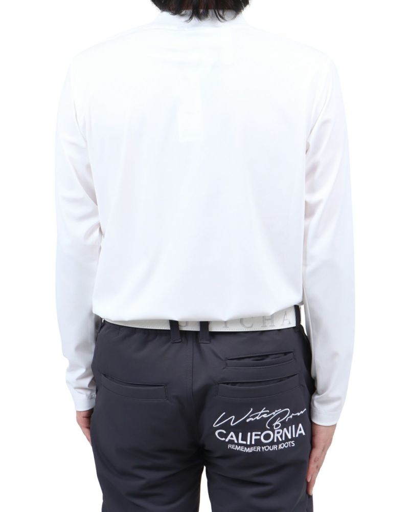 ホワイト：173cm60kg(Lサイズ着用