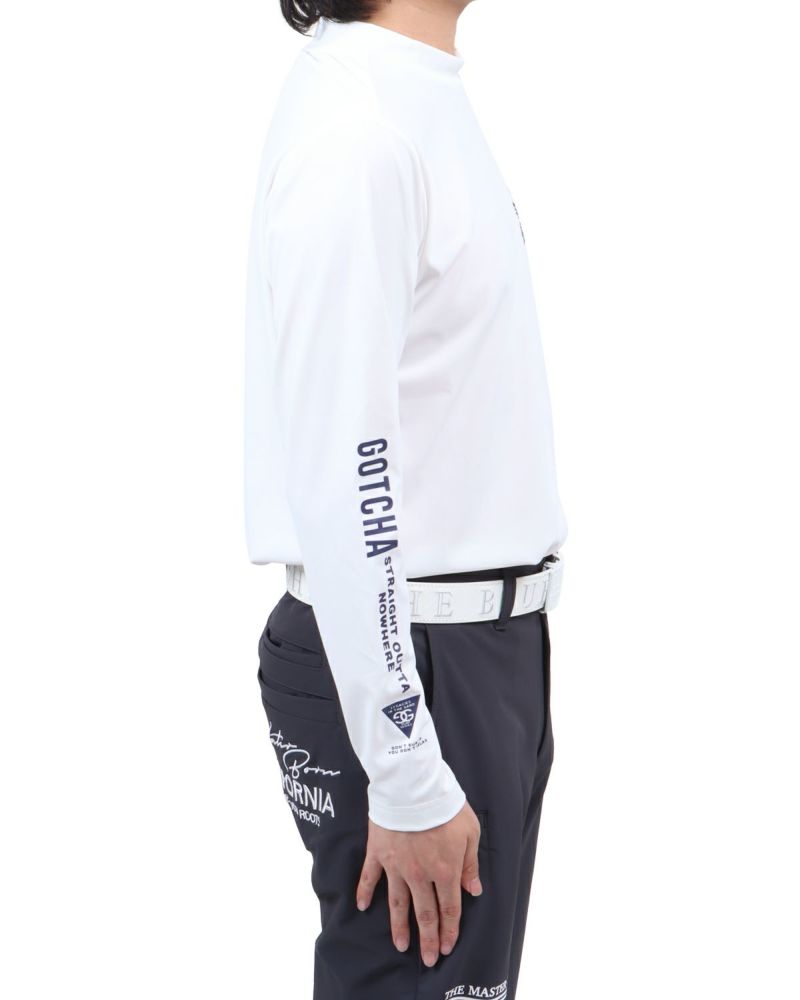 ホワイト：173cm60kg(Lサイズ着用