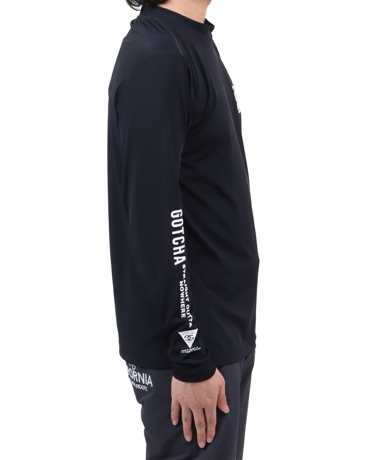 ブラック：173cm60kg(Lサイズ着用