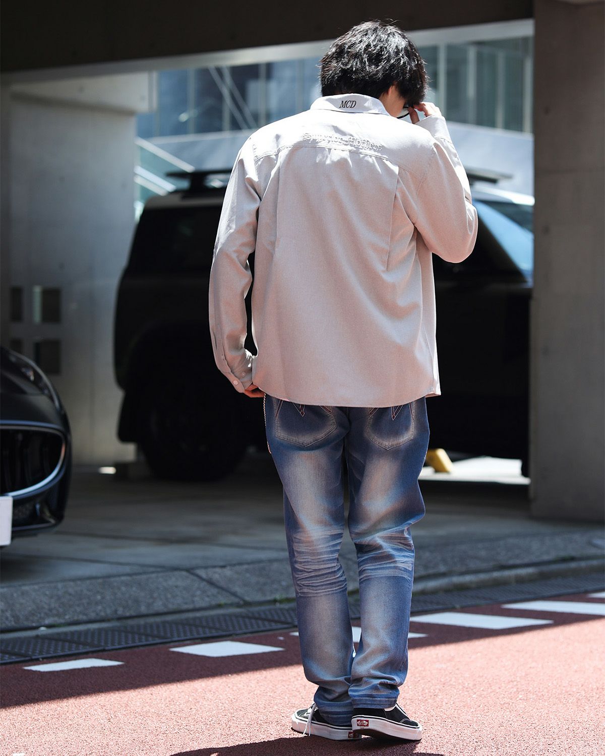 キナリ：173cm60kg(Lサイズ着用)