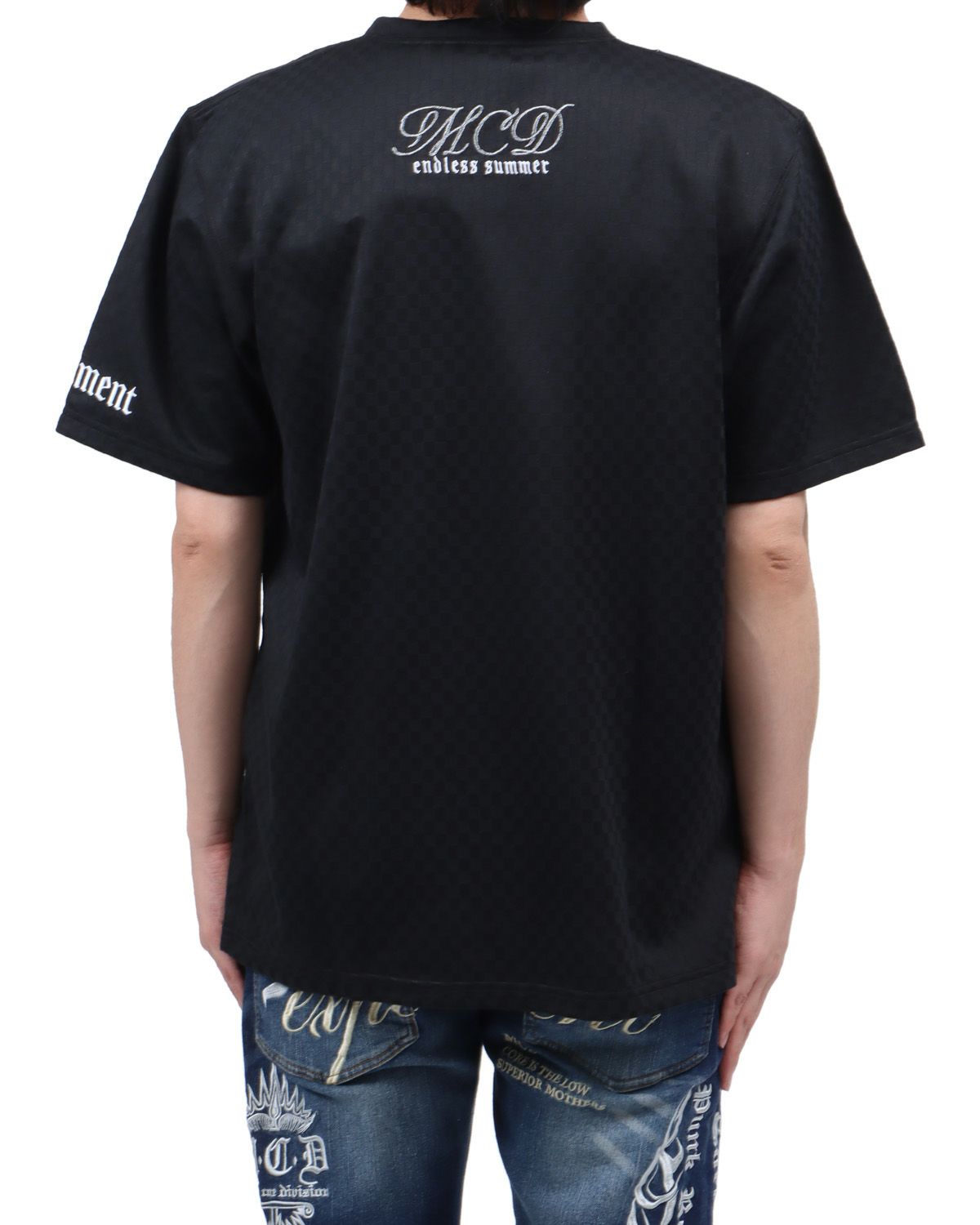 ブラック：173cm60kg(Lサイズ着用