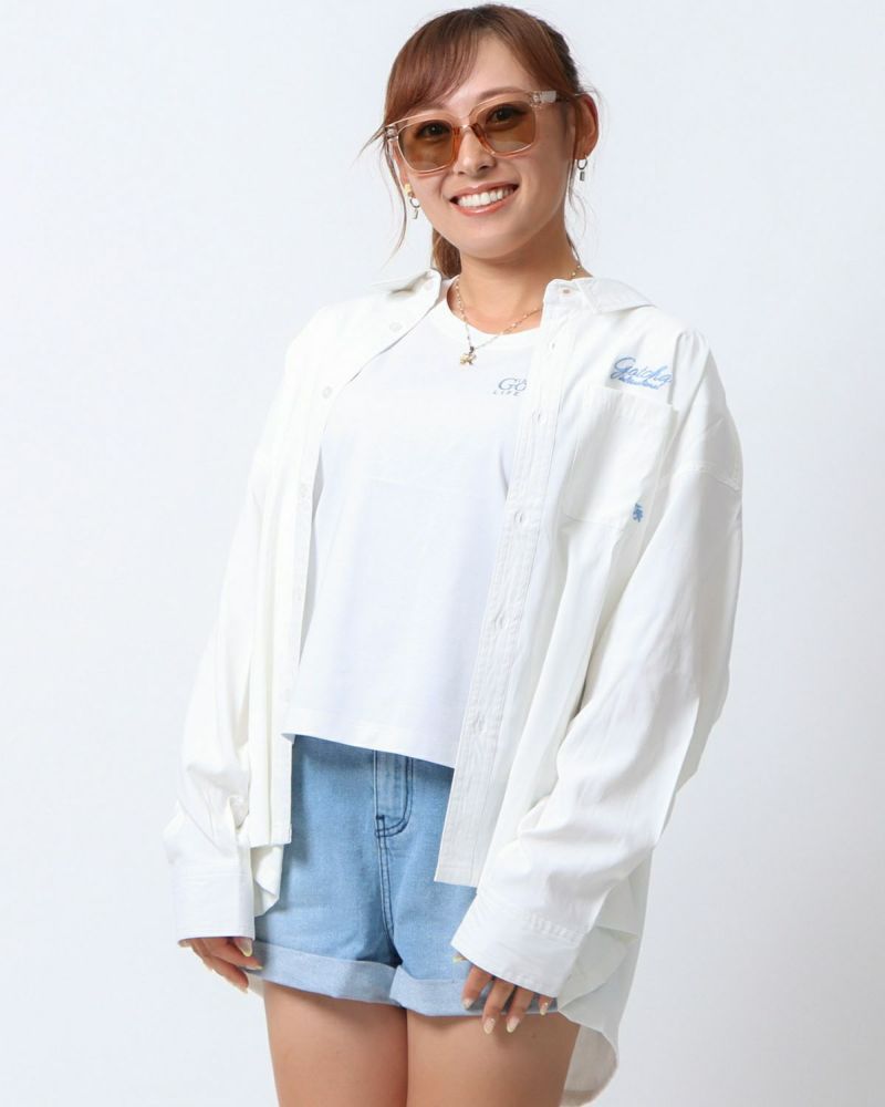 オフホワイト：154cm(Mサイズ着用)