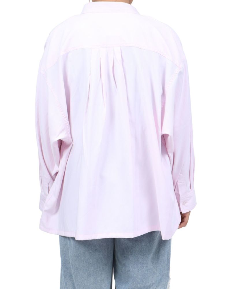 ピンク：167cm(Lサイズ着用)