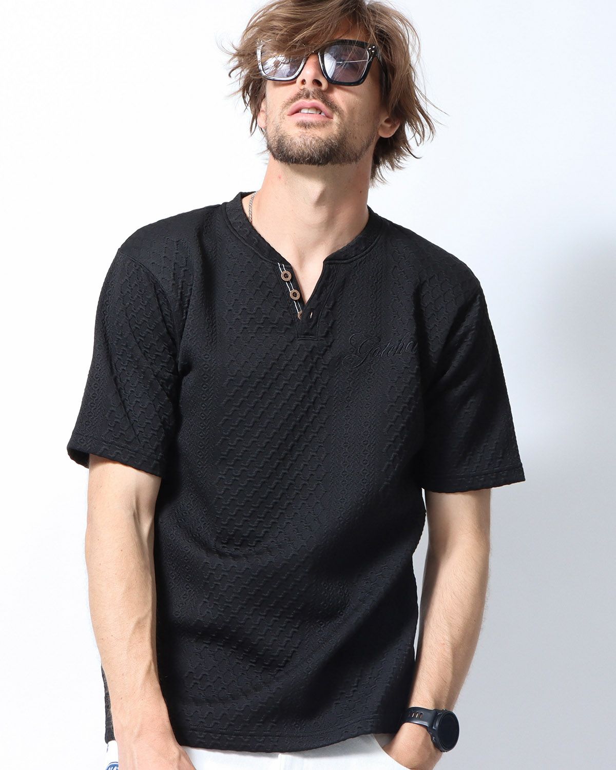 ブラック：183cm/70kg(Lサイズ着用)