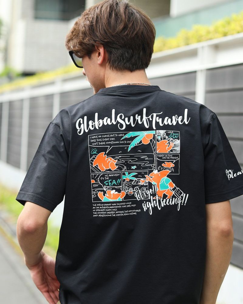 GOTCHA] ハイブリッド コミックス フィッシュマン Tシャツ