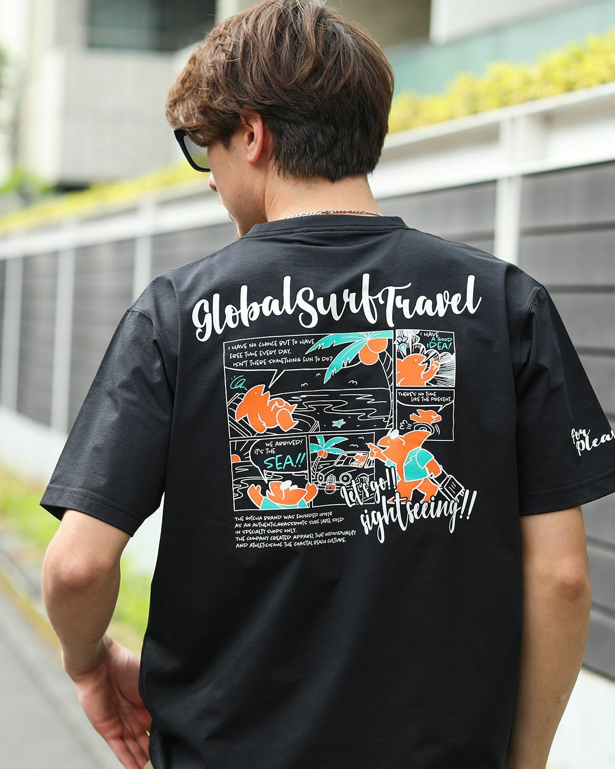 ブラック：180cm/70kg(Lサイズ着用)