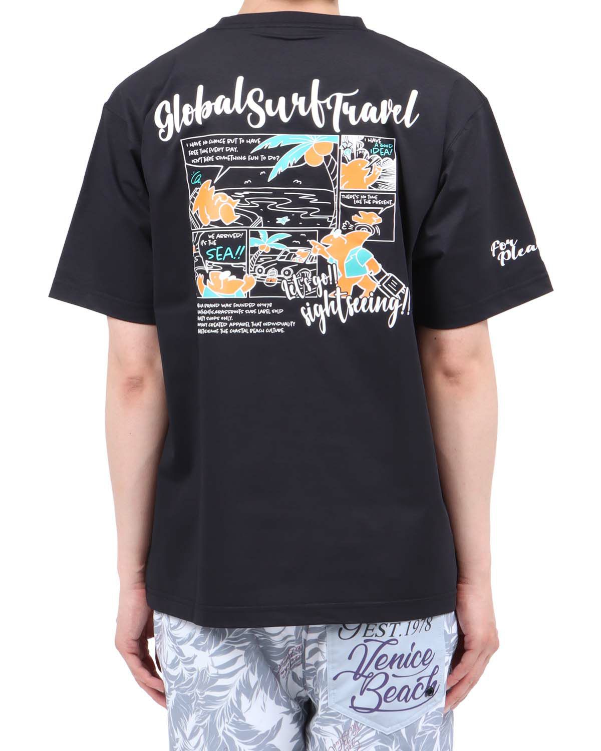 ブラック：174cm62kg(Lサイズ着用)