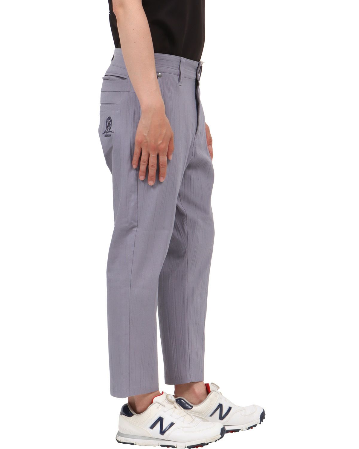 グレー：174cm62kg(32inc着用)