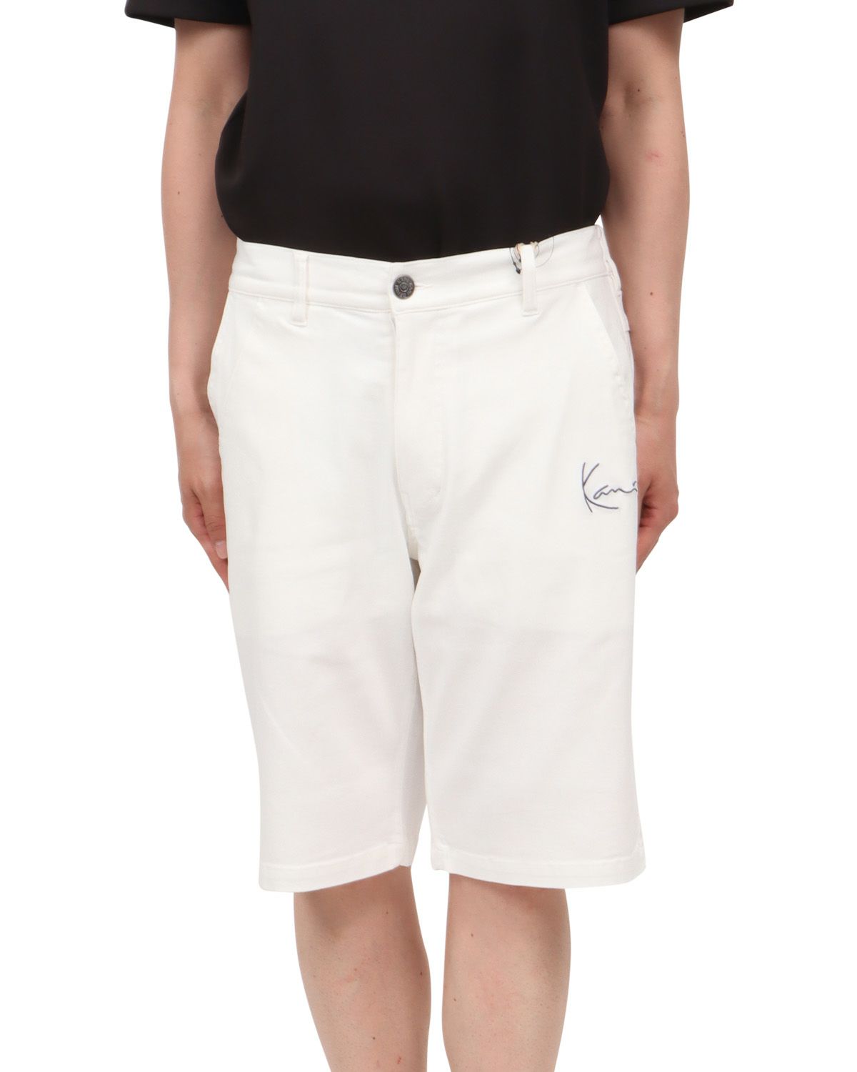 ホワイト：174cm62kg(32inc着用)