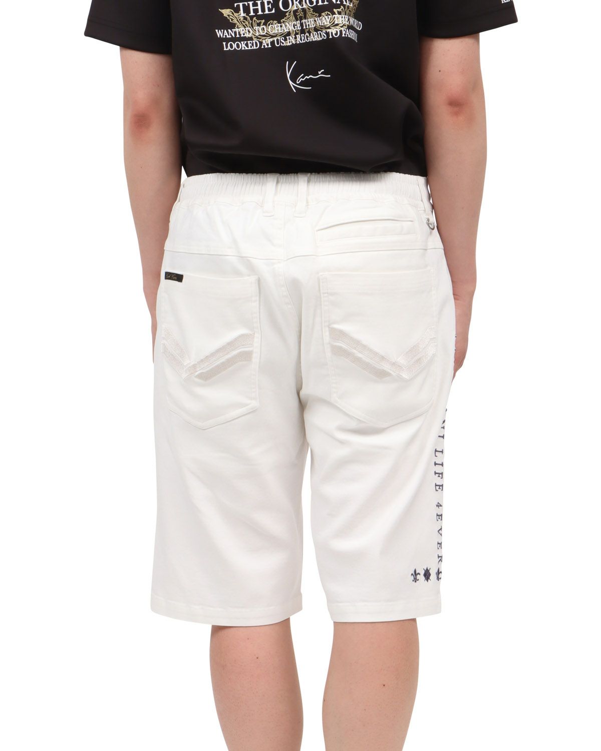 ホワイト：174cm62kg(32inc着用)