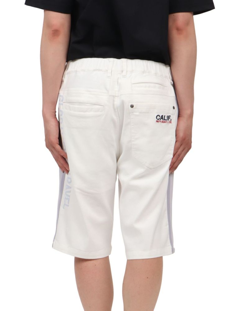 ホワイト：174cm62kg(Lサイズ着用)