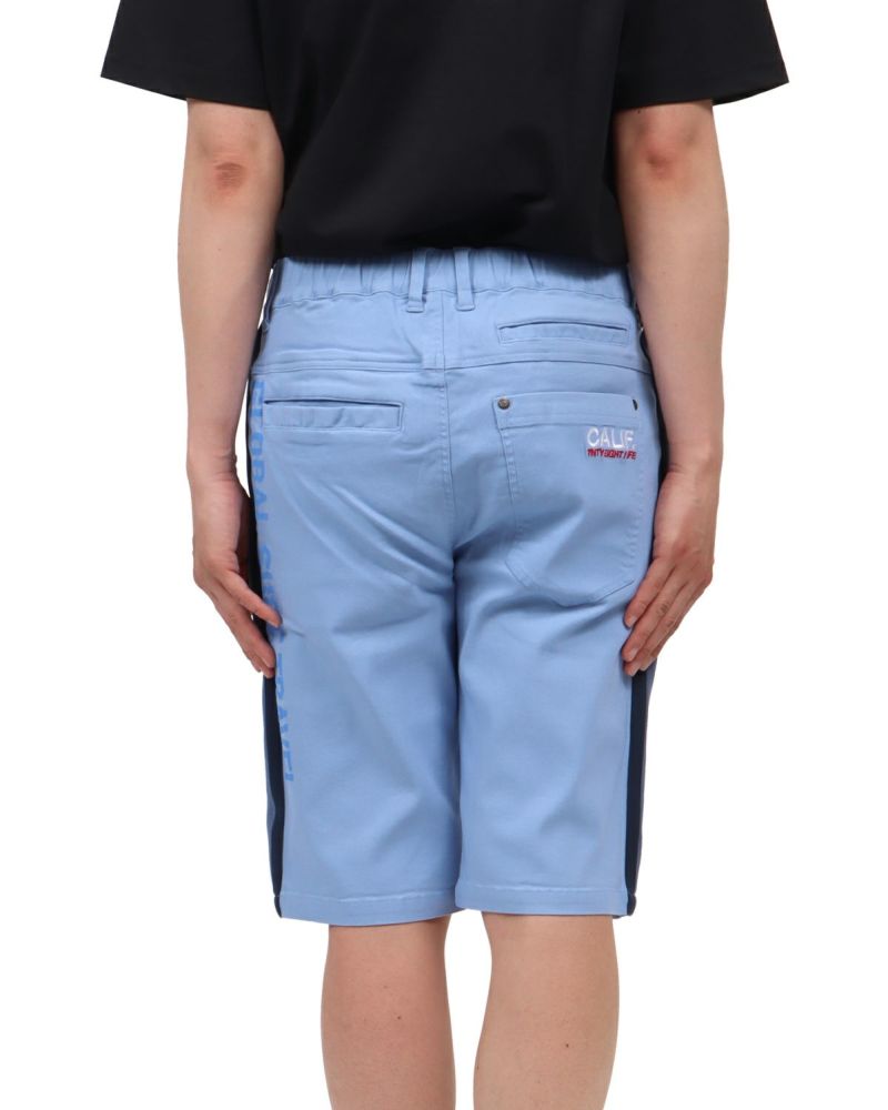 ライトブルー：174cm62kg(Mサイズ着用)