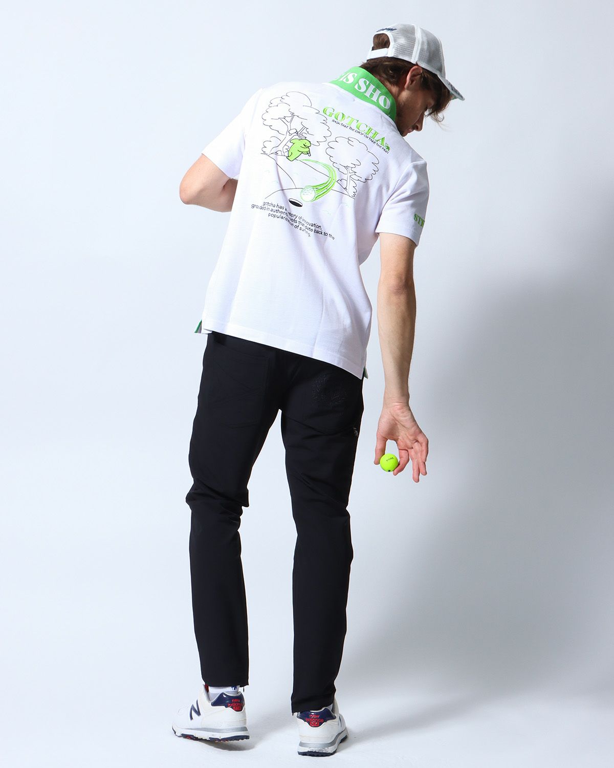 ブラック：183cm/70kg(Lサイズ着用)