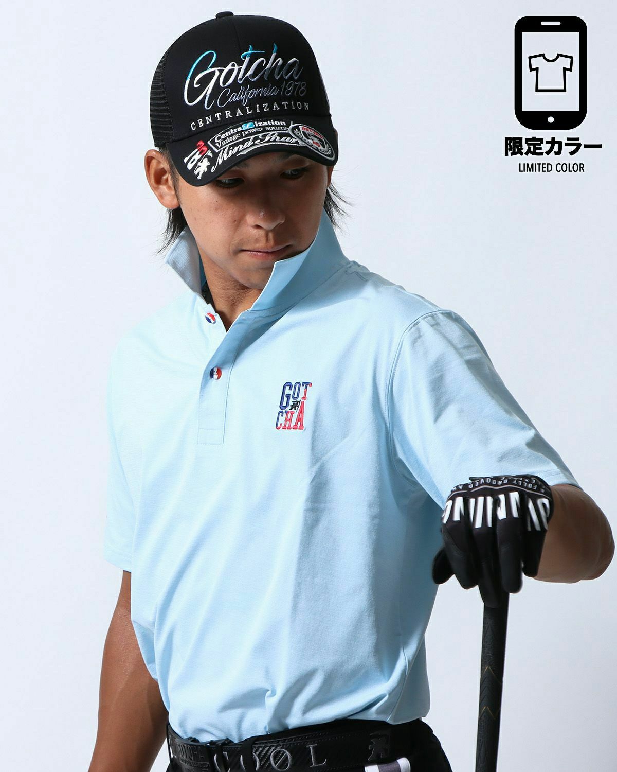 サックス：169cm/63kg(Lサイズ着用)