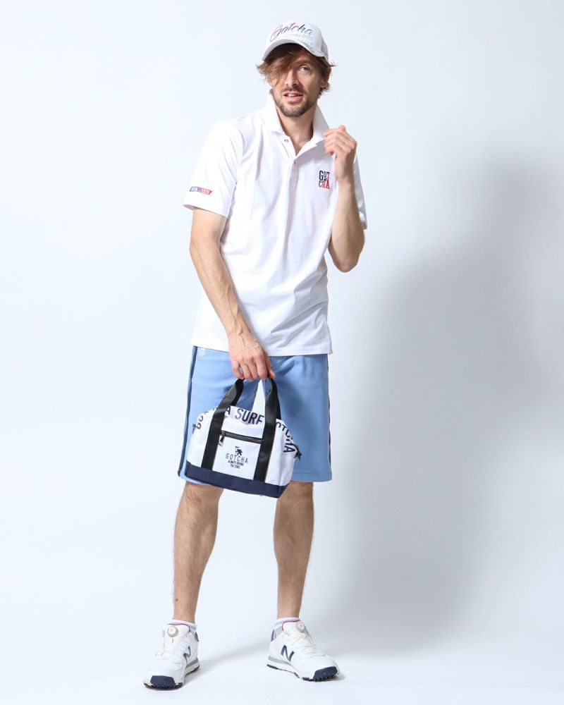 ホワイト：183cm/70kg(Lサイズ着用)