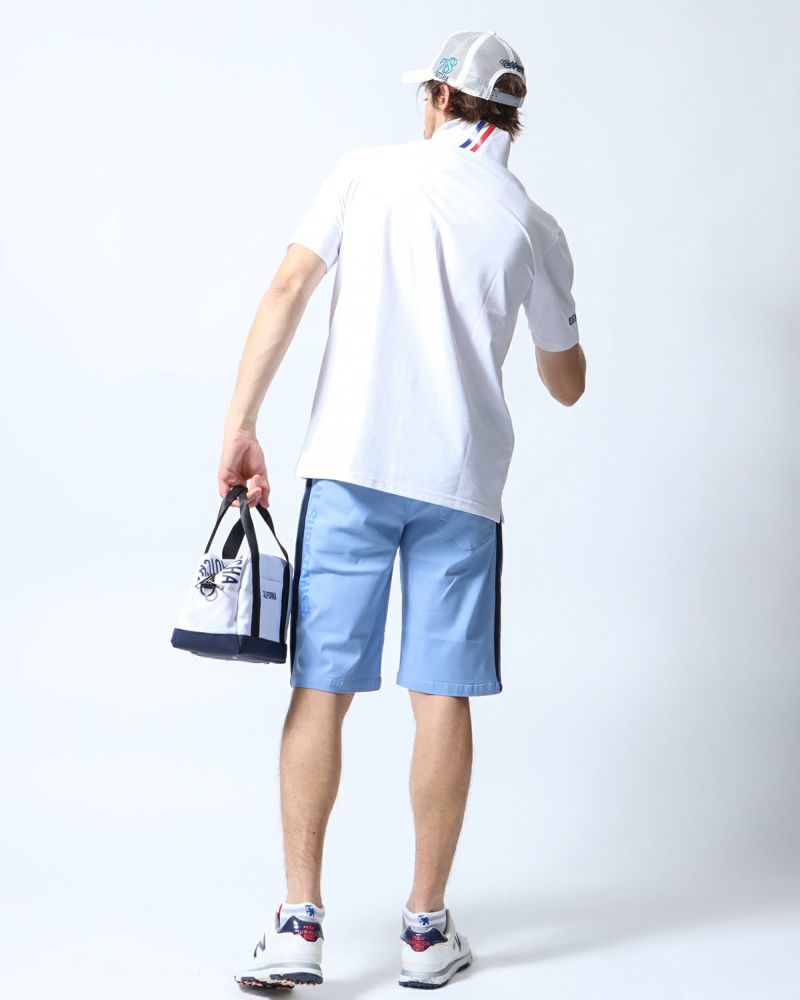 ホワイト：183cm/70kg(Lサイズ着用)