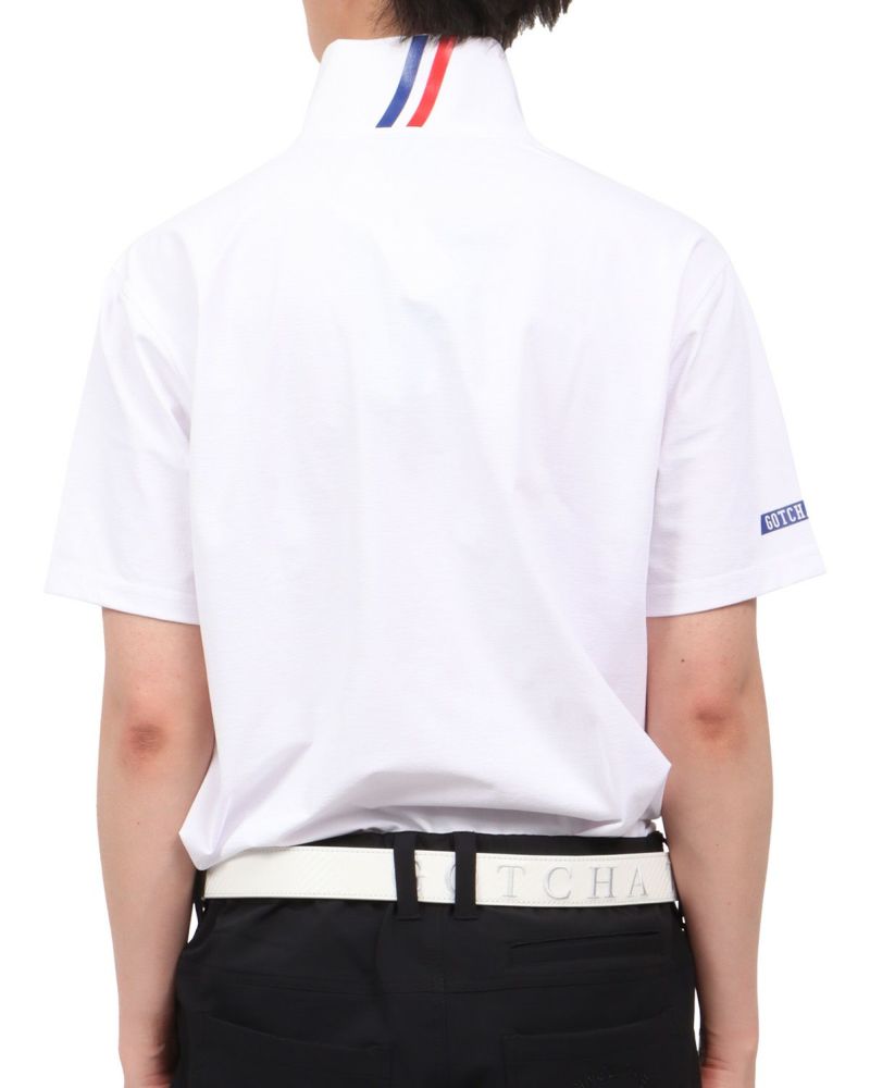 ホワイト：174cm62kg(Lサイズ着用)