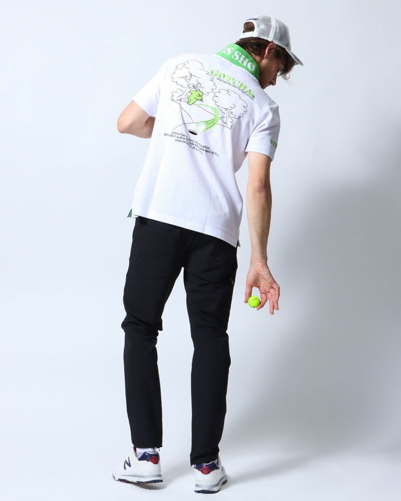 ホワイト：183cm/70kg(Lサイズ着用)