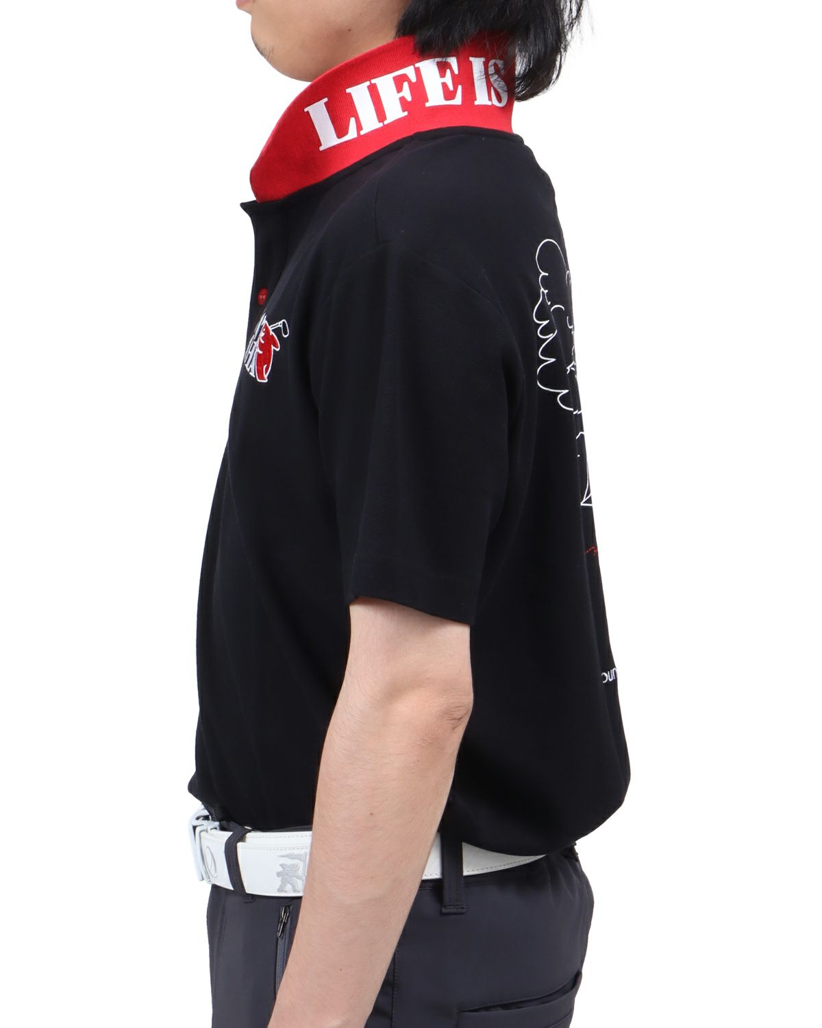 ブラック：173cm60kg(Lサイズ着用