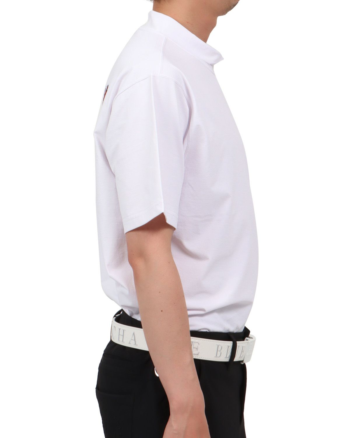 ホワイト：174cm62kg(Lサイズ着用)