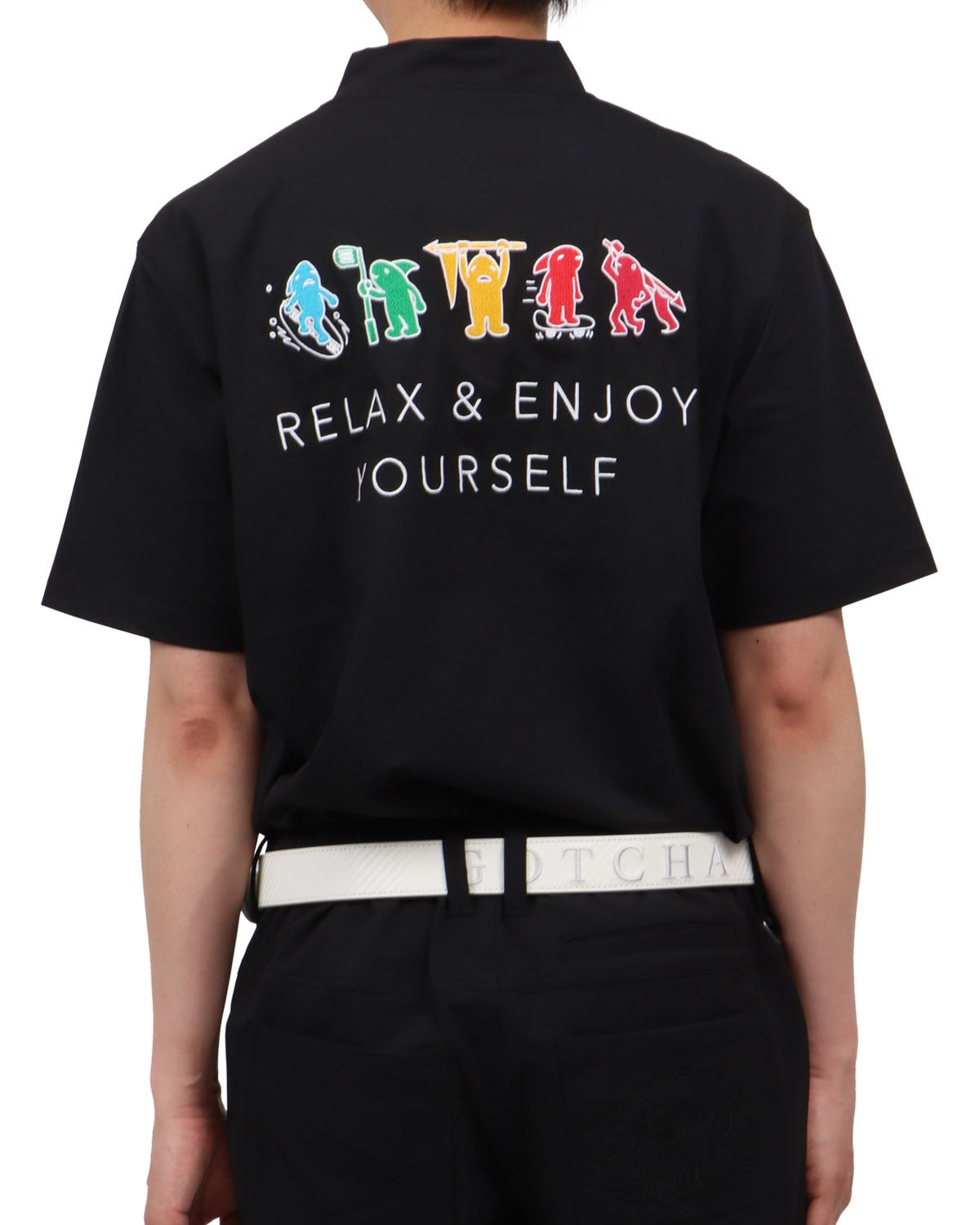 ブラック：174cm62kg(Lサイズ着用)