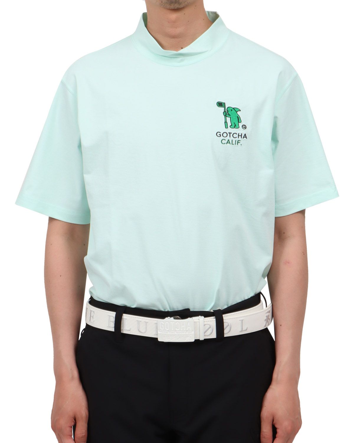 ミントグリーン：174cm62kg(Lサイズ着用)