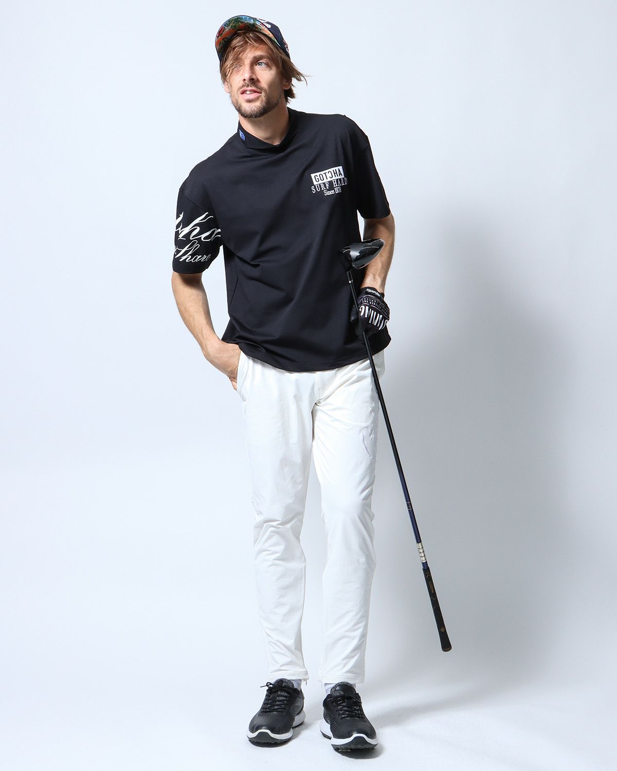 ブラック：183cm/70kg(Lサイズ着用)