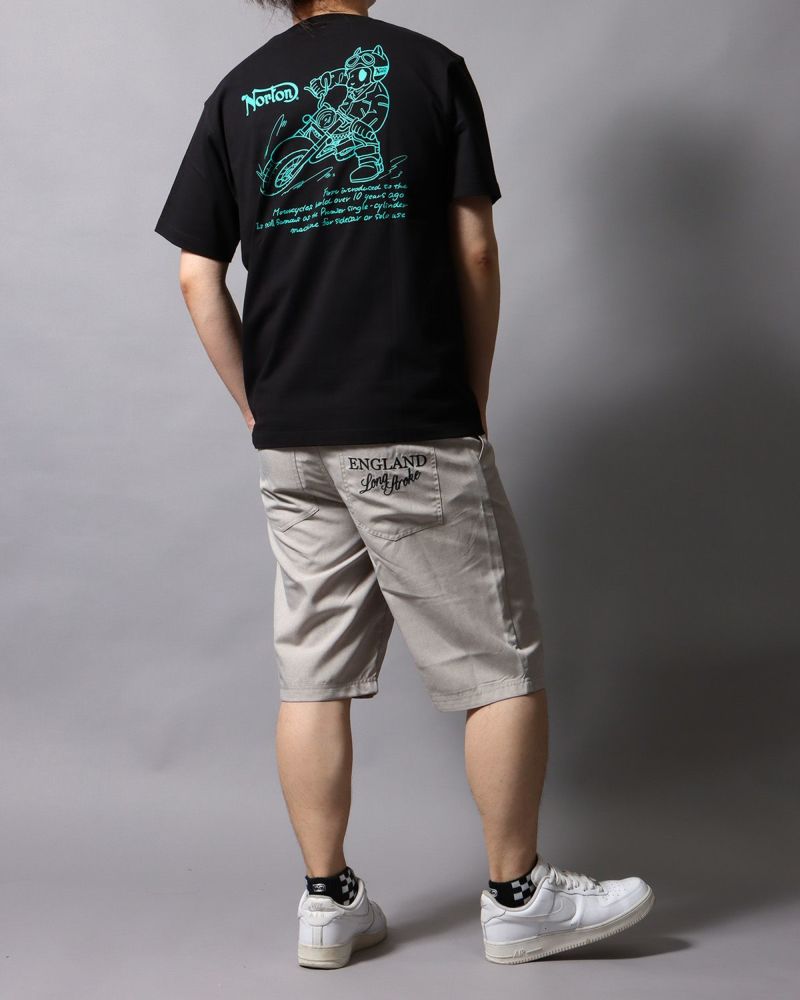 サンドベージュ：178cm/75kg(Lサイズ着用)