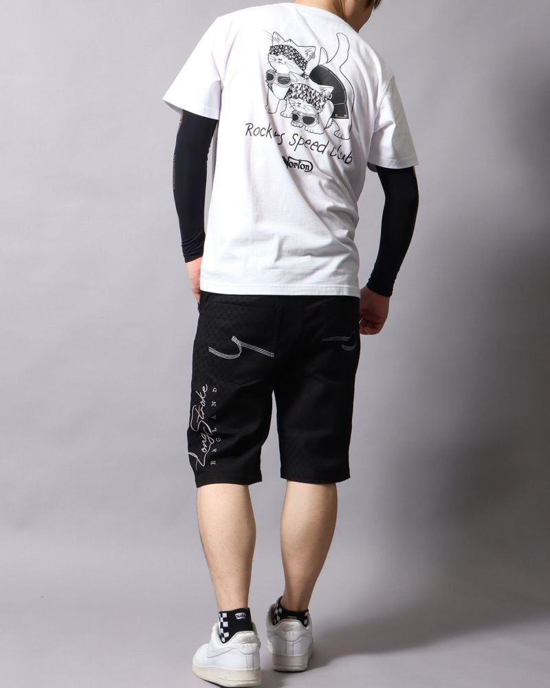 ブラック：178cm/75kg(Lサイズ着用)