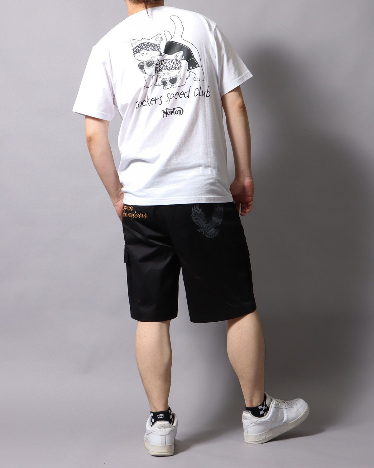 ブラック：178cm/75kg(Lサイズ着用)