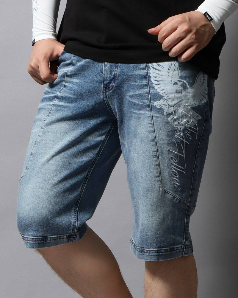 インディゴ：178cm/75kg(Lサイズ着用)