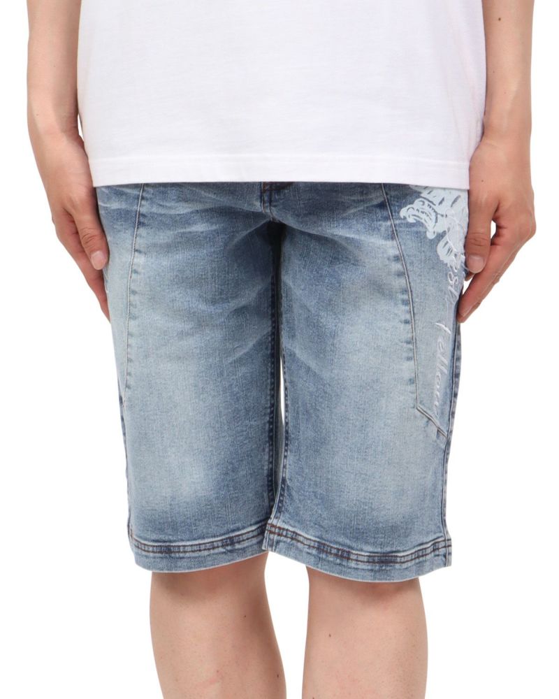 インディゴ：174cm62kg(Mサイズ着用)