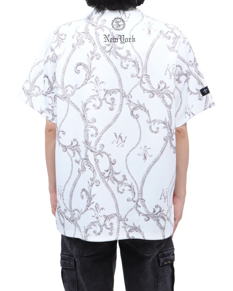 ホワイト：173cm63kg(Lサイズ着用)