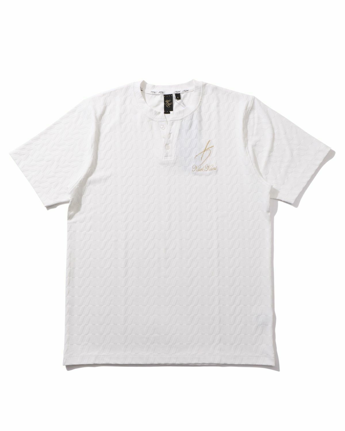 Karl Kani GOLF] 抗菌防臭 総柄 モックネック Tシャツ | PEET ONLINE STORE