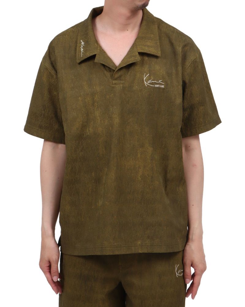 カーキ：174cm62kg(Lサイズ着用)