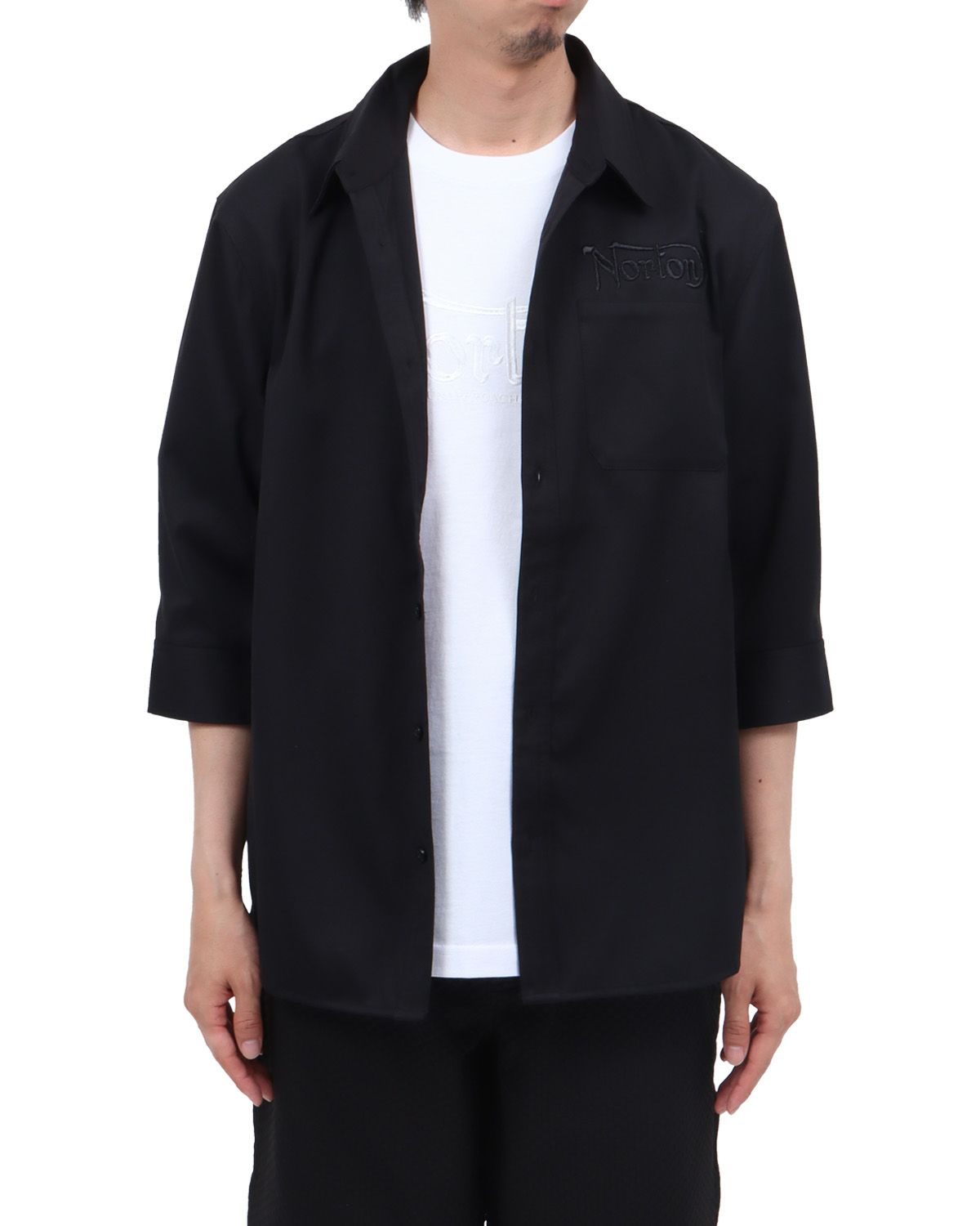 ブラック：174cm62kg(Lサイズ着用)