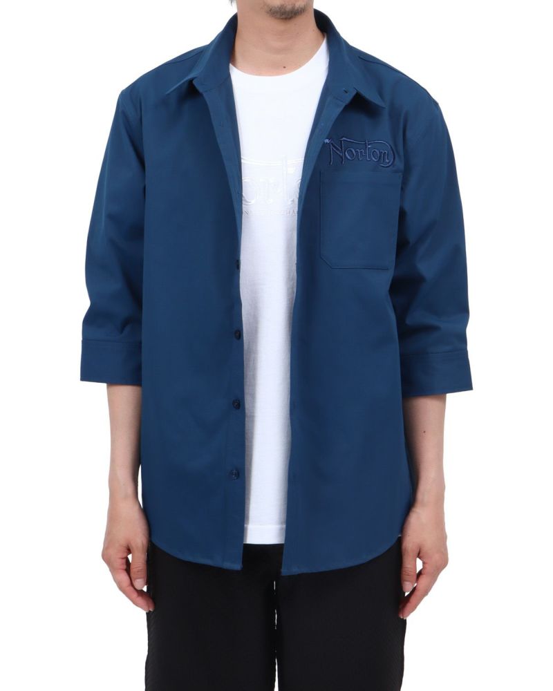 ブルー：174cm62kg(Lサイズ着用)