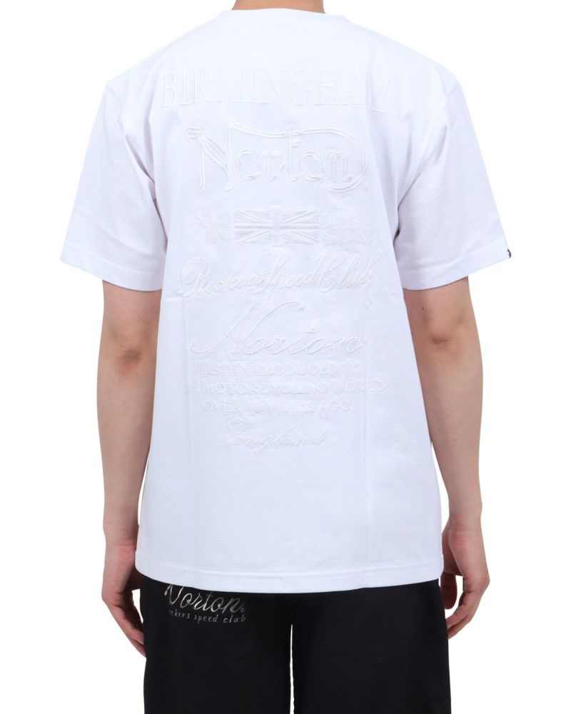 ホワイト：174cm62kg(Lサイズ着用)