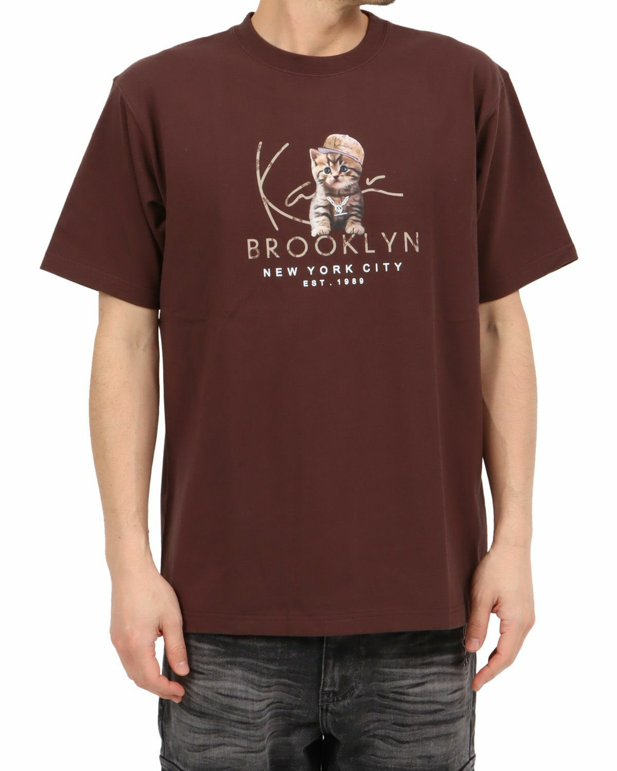 チョコレート：180cm67㎏(Lサイズ着用)