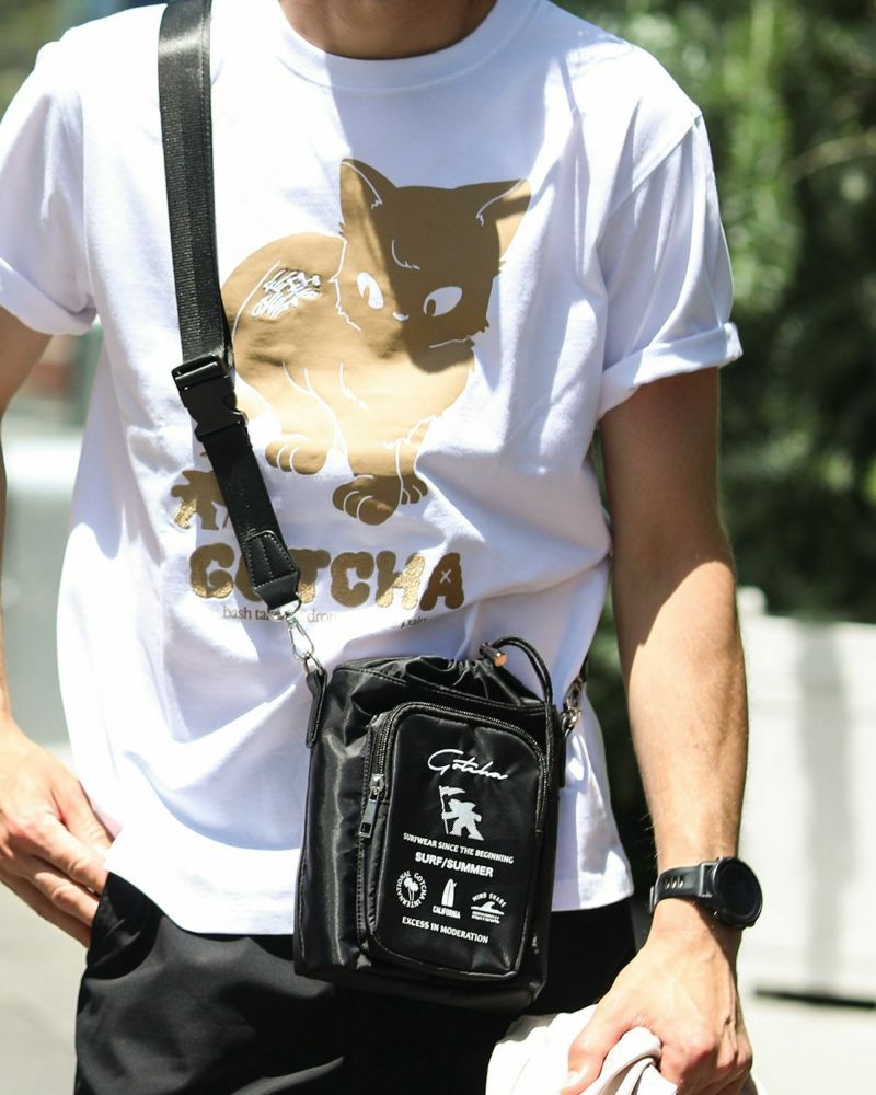 GOTCHA] 撥水 ロゴ ショルダーポーチ | PEET ONLINE STORE