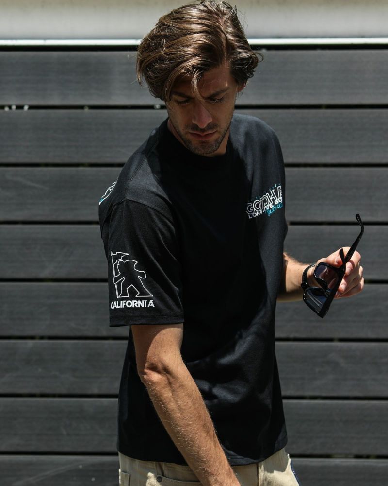 ブラック：183cm/70kg(Lサイズ着用)