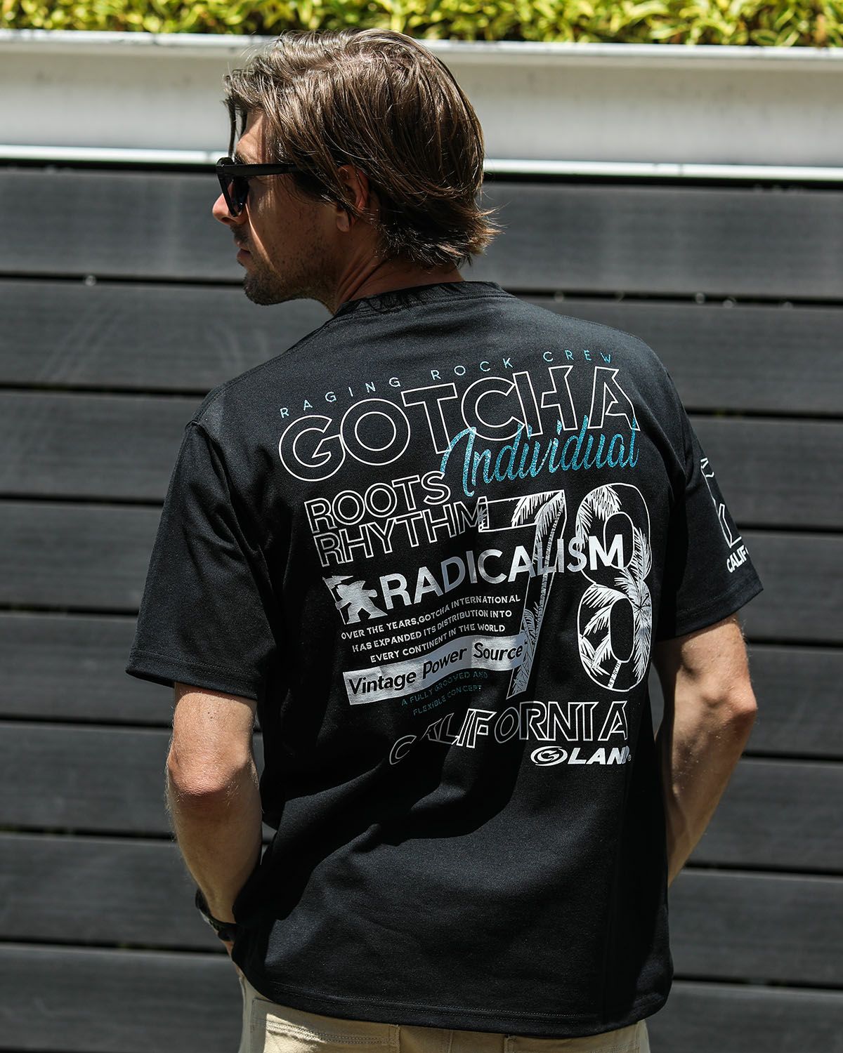 ブラック：183cm/70kg(Lサイズ着用)