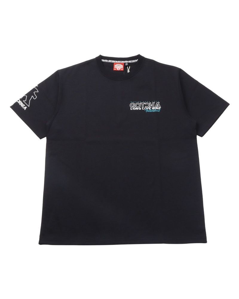 GOTCHA] ドライ UVカット リミテッド フレーム ロゴ Tシャツ | PEET